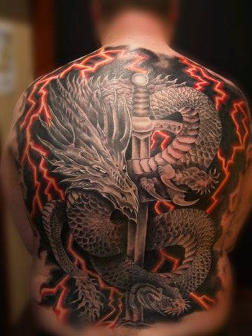Cover up Dragon Tattoo