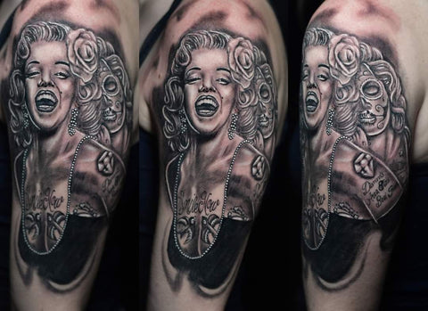 Marilyn Monroe tattoo